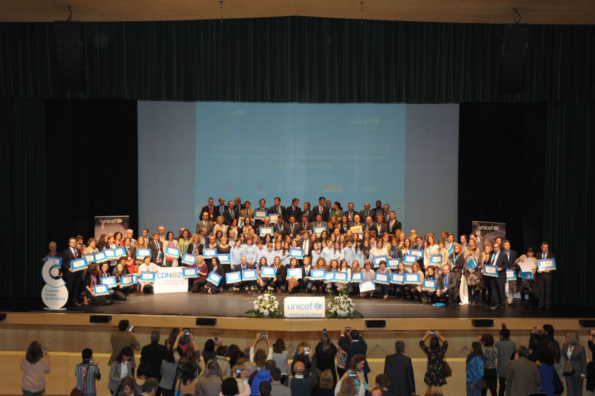 Imagen de Acto de entrega de los Reconocimientos de Ciudades Amigas de la Infancia 2014-2018