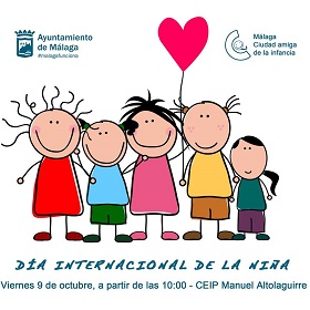Imagen de La infancia de Málaga se vuelca con el próximo ‘Día de la Niña’ (11 de octubre)