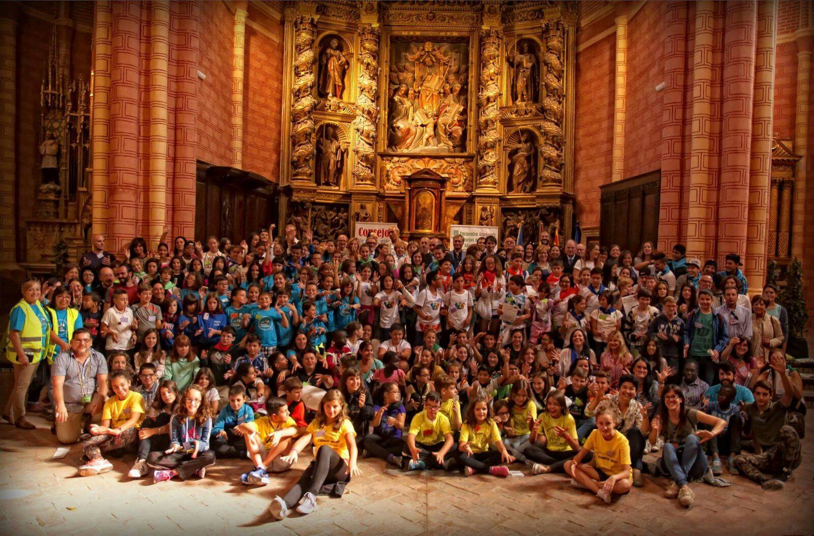 Imagen de Más de 150 niños y adolescentes participan en el III Encuentro de Consejos de Infancia de Aragón