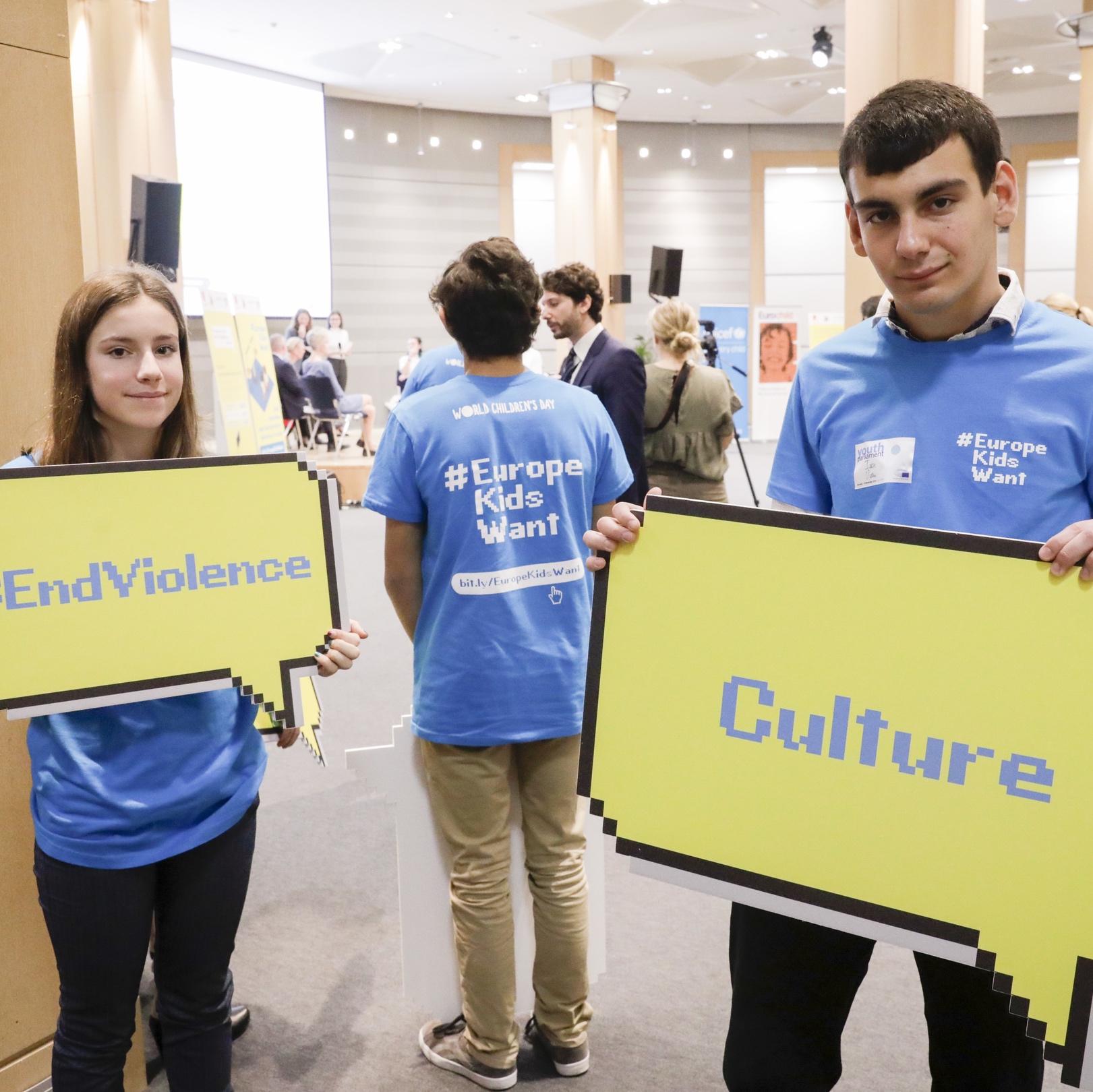Imagen de La participación infantil española apunta a Europa en el Día Universal de la Infancia