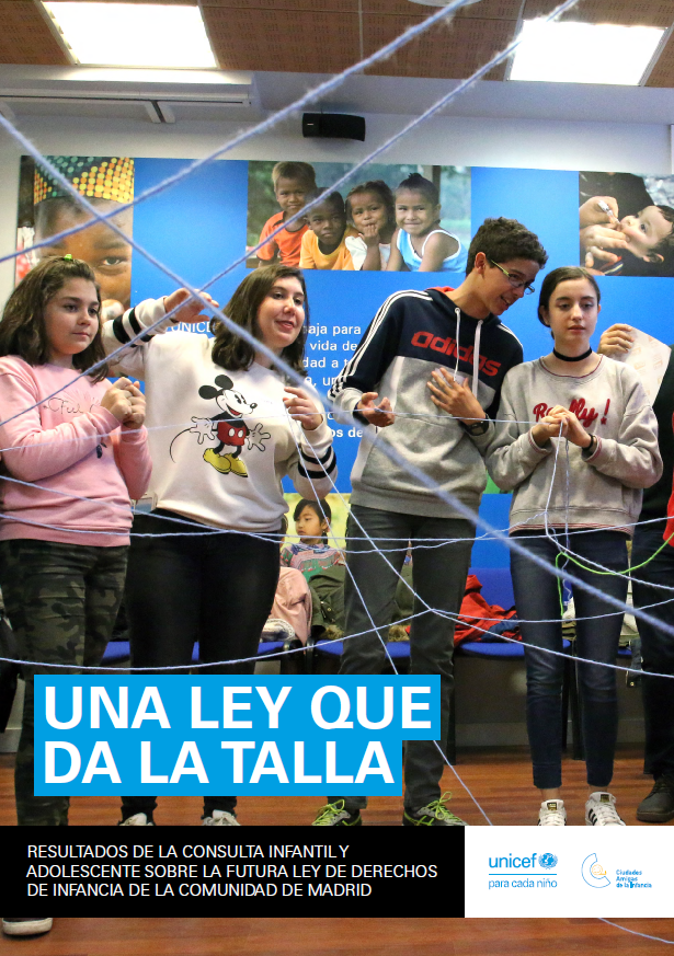 Imagen de Una Ley que da la talla, resultados de la consulta infantil y adolescente sobre la futura ley de derechos de infancia de la Comunidad de Madrid