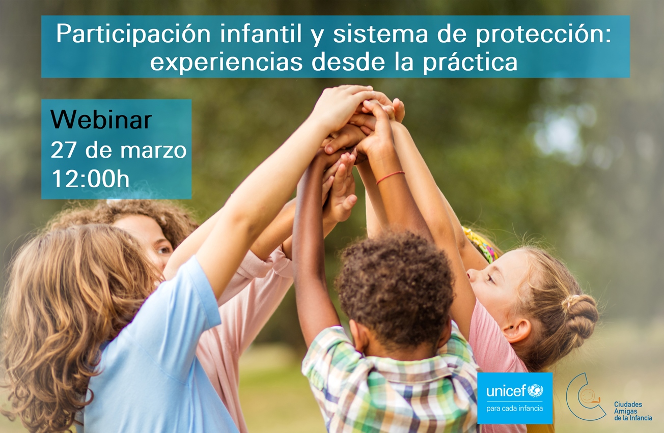 Imagen de ¿Quieres impulsar procesos de participación infantil en el ámbito de la protección? El 27 de marzo te contamos cómo