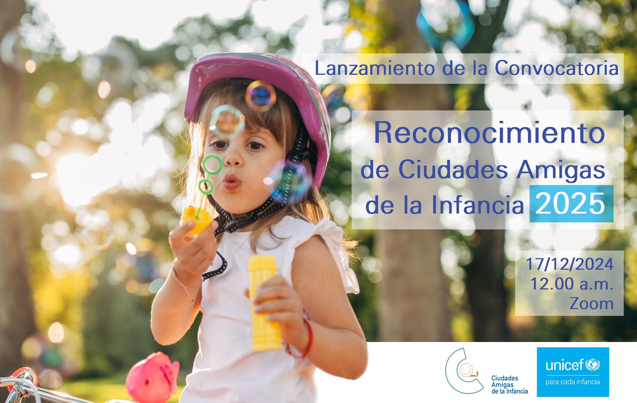Imagen de ¡Abrimos convocatoria de Ciudades Amigas de la Infancia!