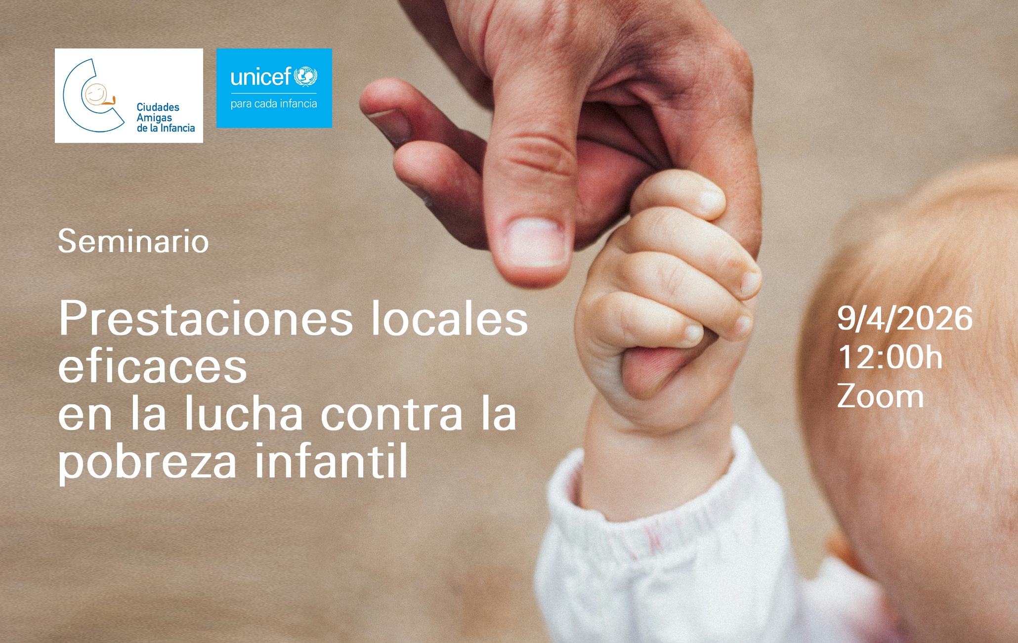 Imagen de 9 de abril: prestaciones locales eficaces contra la pobreza infantil